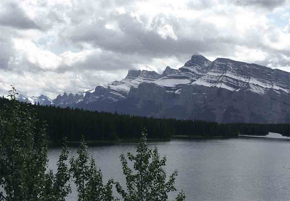 64 - Canada - parque nacional de Banff, lago Johnson
